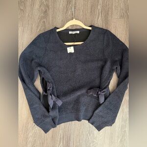 Elizabeth and James sweater with side ties